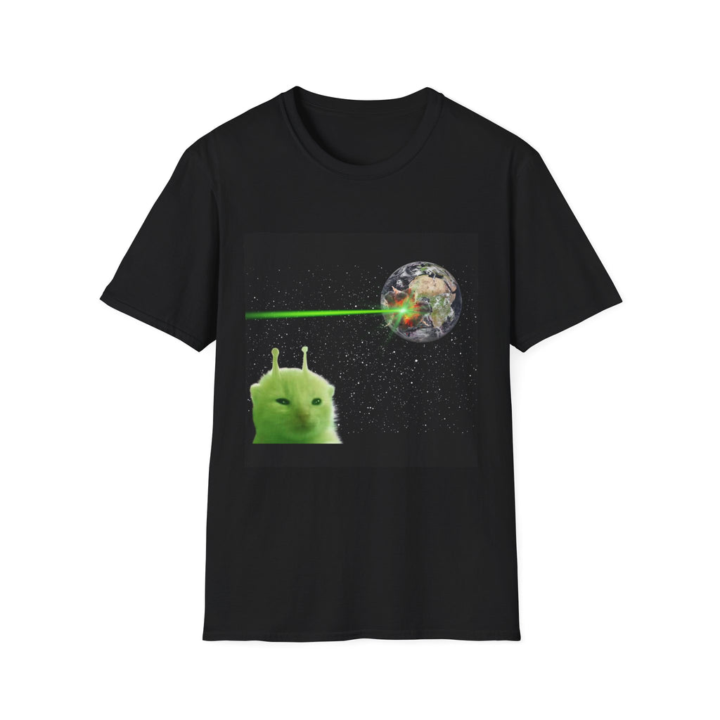 Alien Slime Laser Earth T-Shirt