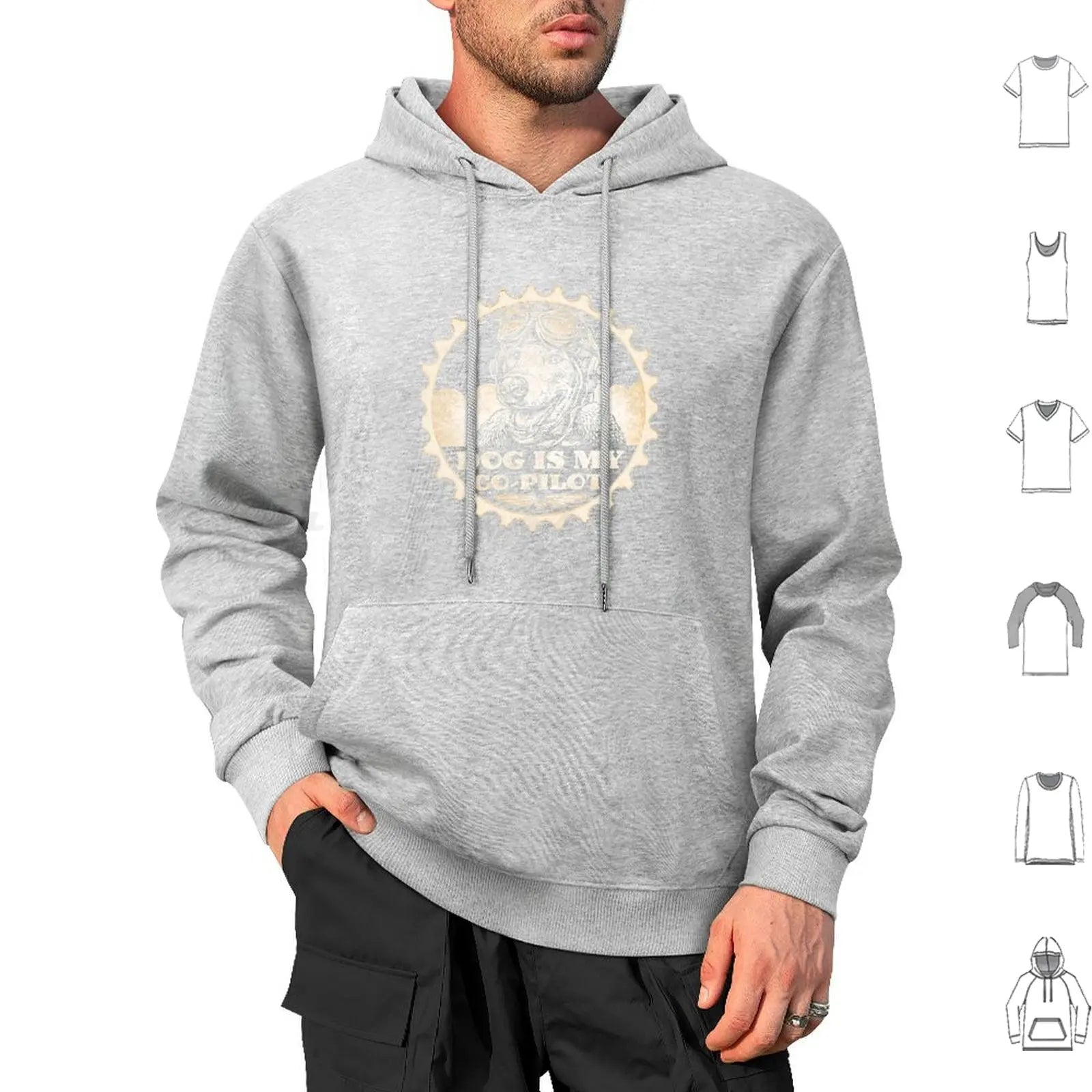 Dog Is My Co-Pilot Hoodies Long Sleeve Dog Airplane Animal Dog Lover Dogs Humor I Love Dog I Love Dogs Love Dogs Pet Pet