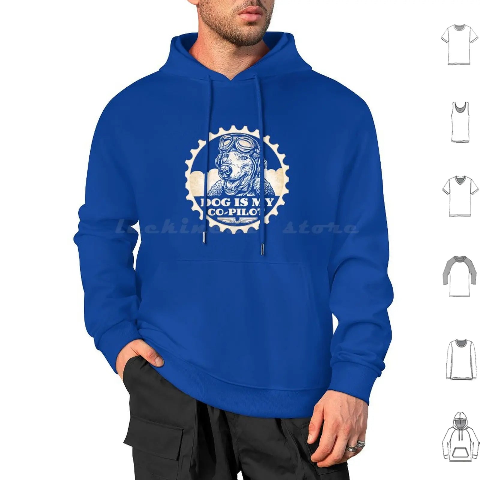 Dog Is My Co-Pilot Hoodies Long Sleeve Dog Airplane Animal Dog Lover Dogs Humor I Love Dog I Love Dogs Love Dogs Pet Pet