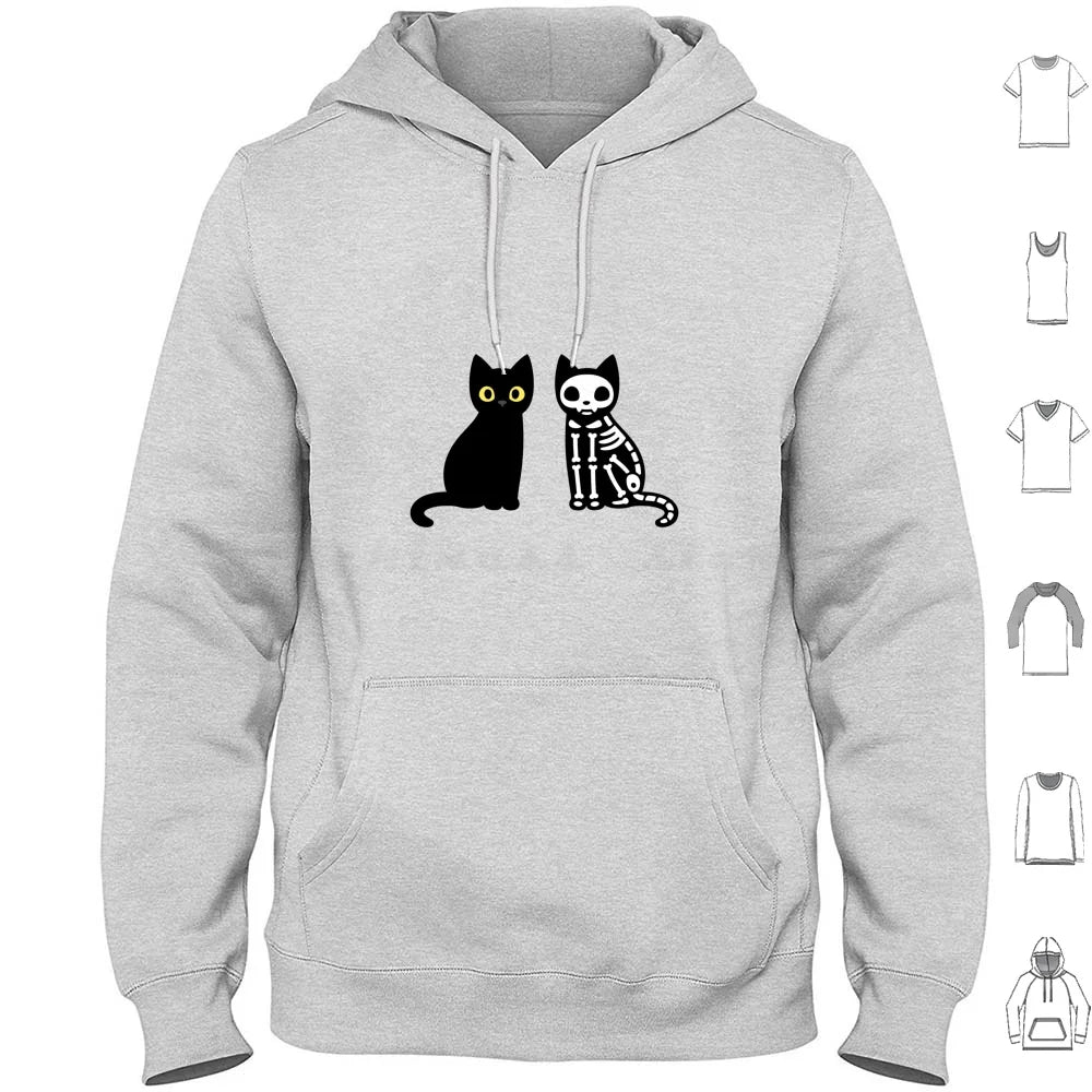 Funny Black Cats Hoodies Long Sleeve Cat Funny Black Cat Cute Kitty Animal Black Animals Pets Funny Cat Cat Lover Humor